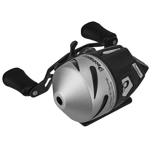Sniper Economy Micro Spincast Reel - style: Sniper Economy Spincast Reel Black/Silver Clam Pack