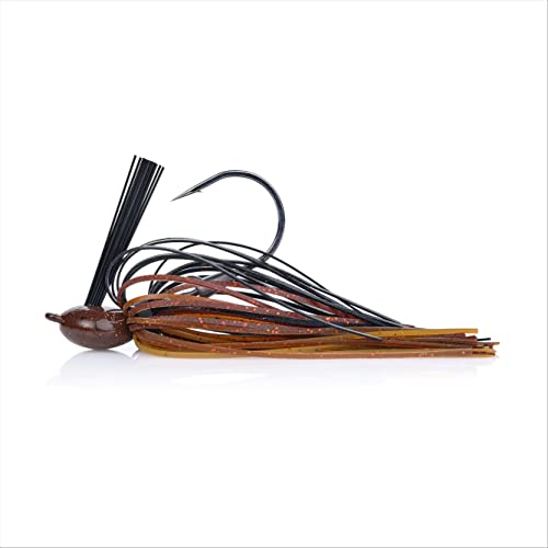 Berkley Finesse Fishing Jigs - color: Black Brown Amber, size: 1/2 oz - 4/0 Hook Size