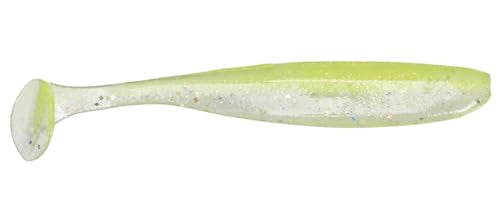 KEITECH Eazy Shiner, Easy Shiner, 3 Inch - color: Chartreuse Shad, size: 5"