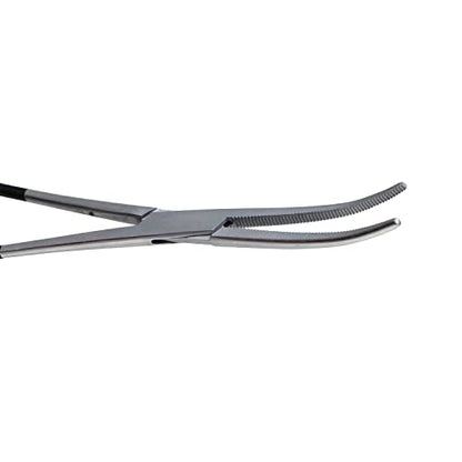 Straight Fishing Forceps Stainless Steel Unhooking Hook Removing Pliers - color: 8" Curved