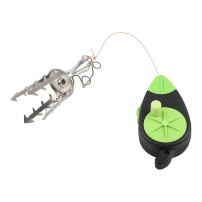 Minhe Fishing Lure Snag Retriever With Stainless Steel Grabber Hook And Long Distance Rescue Rope For Quick Removal Of Stuck Baits | Topwater Lures