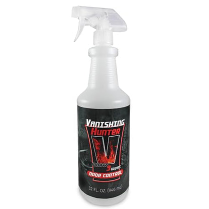 Buck Fever Vanishing Hunter Scent Killer Spray, Synthetically Formulated Hunting Scent - Suitable in Extreme Weather Conditions for Human & Gears - Scent Blocker Spray Neutralizers Human Odor - size: 32oz