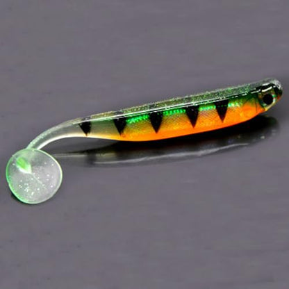 Alabama Rig Kit,2 Sets Umbrella Rig Fishing Lure Kit with Jig Heads and Trailers,5 Arms Fishing Umbrella Rigs Swimbait Lure for Trout Salmon Bass