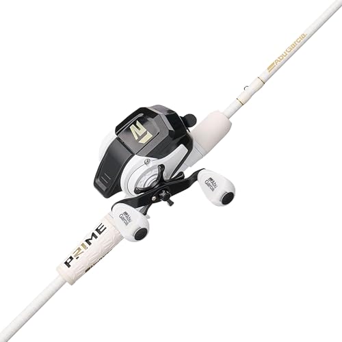 Abu Garcia Prime Spinning Reel and Fishing Rod Combo - color: Black, size: 8 Size Reel - 6' - Medium - 1pc