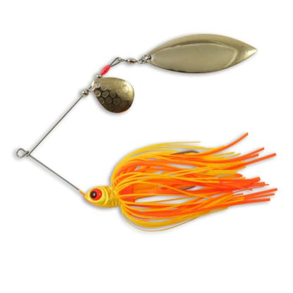 Northland Tackle Reed-Runner Pro-Model Tandem Bait - color: Pumpkin, size: 1/2 Oz