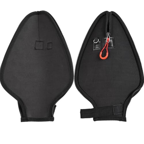 EVA Fishing Rod Tip Protector – Large Zipper Opening Protective Sleeve for Guide Rings & Telescopic Rods,Lightweight & Durable Rod Tip Cover‌