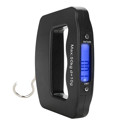 DAN&DRE Scales 50Kg/10G Portable Digital Precise Mini Fishing Hook Scales Electronic Weight 16 * 16 * 4 50Kg/10G Portable Digital Precise Mini Fishing Hook Electronic