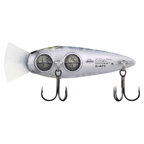 Berkley Shallow Money Badger Fishing Hard Bait - color: Black Silver, size: 1 1/2 in - 3/16 oz