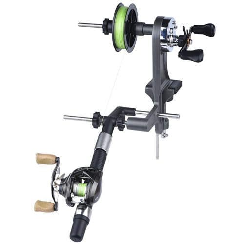 Fishing Line Spooler Winder Machine Reel Spooler Fishing Line Winder Spooler Machine Spooling Station System Fishing Reel Winder Spinning Cast Spincast Trolling Reel