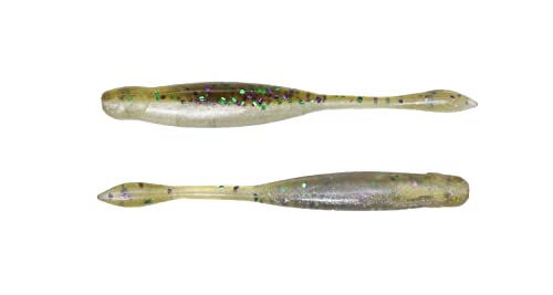 X Zone Lures Hot Shot Minnow Lures for Bass and Walleye, Infused with X Zone Scent Formula, 3.25" (8 Pack) - color: Smallie Magic