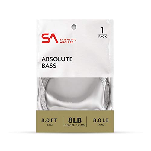 Absolute Bass - 8' - Single Pack 20Lb - Clear