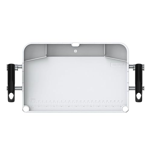 SEAFLO Premium Bait Cutting Board Table (36.5” by 18.7” Surface) with Two Rod Holders, Fish Cleaning Fillet Station for Boat with Mount. Plier Storage and Knife Slot, Built-In Measuring Rule (Large) - size: Large (36.5” x 18.7”)