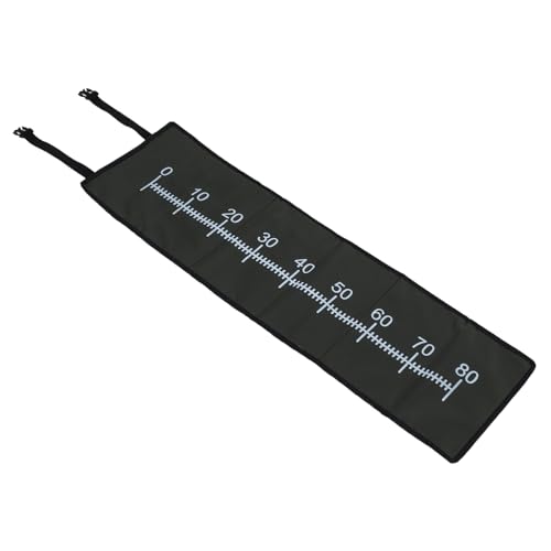 VANZACK Portable Fish Measuring Mat Waterproof PVC Fish Measure Board Accurate Size Ruler Lightweight and Foldable Fishing Accessory for Anglers and Fishermen