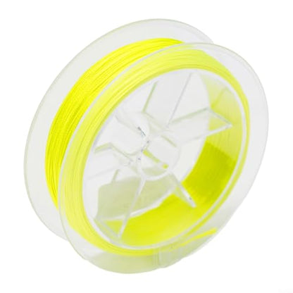 FABULETTA Dacron Fishing Line Backing Polyester Fly Line Low-Stretch Dual-Color 50m for Trout Salmon 20lb 30lb Strength - size: F