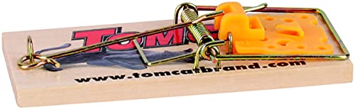 Tomcat Mouse Traps (Wooden), 4 Count Pack of 12 - size: 12-Pack, style: Mouse Trap