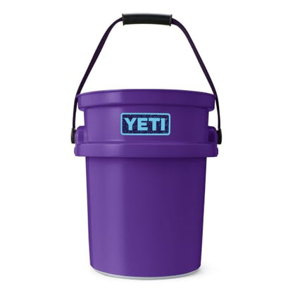 YETI Loadout 5-Gallon Bucket, Impact Resistant Fishing/Utility Bucket - color: Pace Purple/Blue