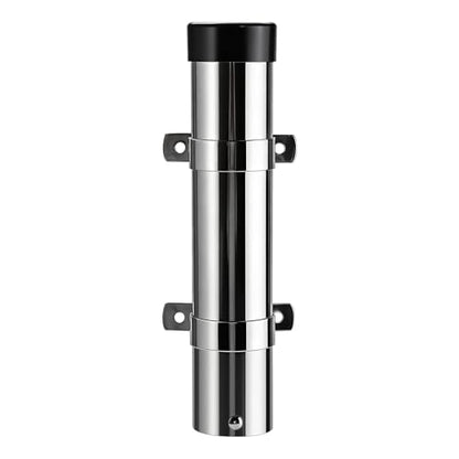 YaeMarine Boat Marine Fishing Rod Holders Stainless Steel Side Mounted Transom Mounted Rod Holders with Brackets - style: With Non-welded Brackets