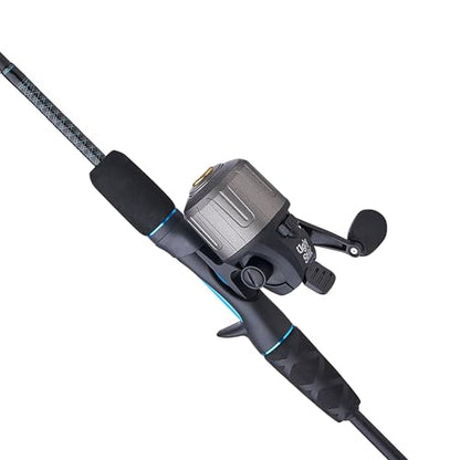 Ugly Stik GX2 Spincast Reel and Fishing Rod Combo - size: 6 Size Reel - 5\'6" - Medium - 2pc, style: New Model - Blue - Youth