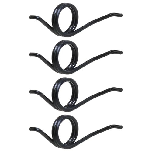 heyous 4PCS Stainless Steel Spinning Spring Fishing Reel Repair Part Fishing Accessories for Precise Tension and Torque Control - color: Black