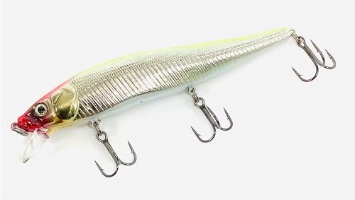 Luck E Strike STX Jerkbait, 4.5 Inch Suspending Hydrodynamic Fishing Lure, Made in The USA - color: Clown