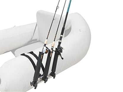 Brocraft Float Tube Rod Holder System/Triple Rod Holder for Fishing Float Tube / Float Tube Rod Rack System