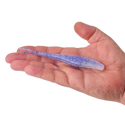 Berkley Gulp! Saltwater Jerk Shad Fishing Soft Bait - color: Violet Haze Fleck, size: 6"