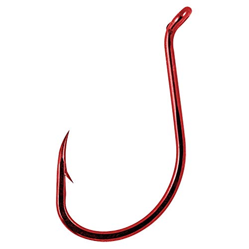 Gamakatsu Octopus - color: Red, size: 25-Pack, Size: 2/0