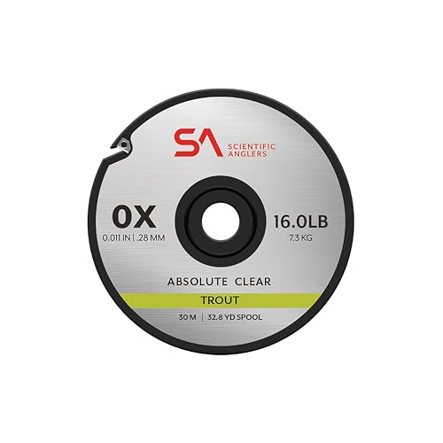 Scientific Anglers Absolute Trout Tippet - size: 0X, style: 30m