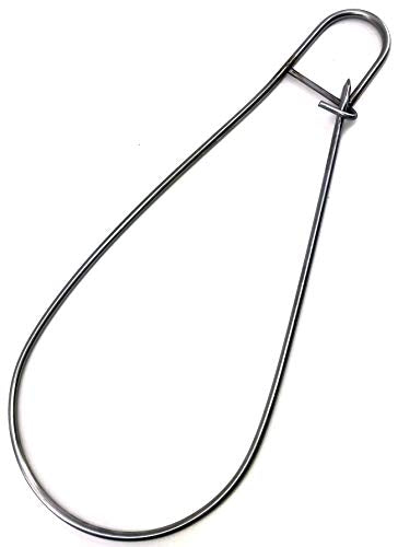 SPEARFISHING WORLD Heavy Duty Stainless Steel Fish Stringer for Spearfishing, Freediving and Scuba Diving