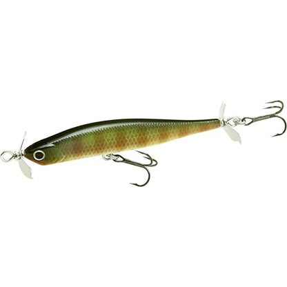 LUCKY CRAFT Screw Pointer 80 Fishing Lures for Bass, Smallmouth, Walleye, Rhymthic Action Spy Bait, Slow Sinking to 10ft Depth, Freshwater Fishing Gear and Tackle Accessories - color: 269 BE Gill