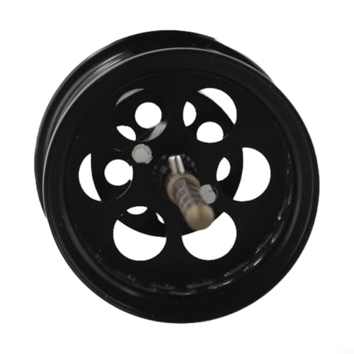 FABULETTA Spool for Casting Reel, Lightweight Aluminum Bobbin, Compatible with Tatula SV TW/SV-100, 4 Colors, Fishing Reel Parts Repair(black) - color: black