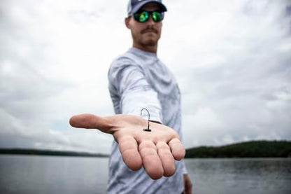 Strike King (TGNH316-1) Tour Grade Ned Rig Head Fishing Lure, 10 - Black, 3/16 oz, Unique Head Shape