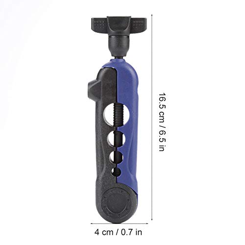 Portable Adjustable Fishing Line Spooler – Compact Reel Spooling Tool for 2.0/1.35/1.0/0.7mm Rods, Durable & Lightweight Design