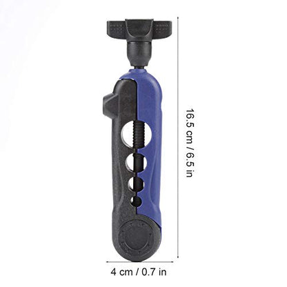 Portable Adjustable Fishing Line Spooler – Compact Reel Spooling Tool for 2.0/1.35/1.0/0.7mm Rods, Durable & Lightweight Design