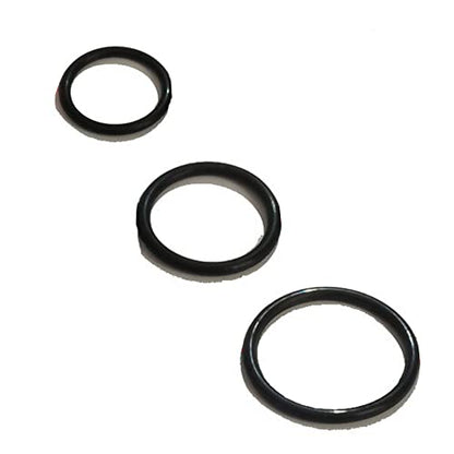 Fishing Hook Keeper Fishing Rod Keeper with 3 Different Rubber Rings Fishing Rod Hook Holder 10pcs - color: Black-10pcs