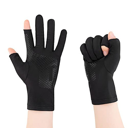 Fishing Gloves UV For Protection Gloves For Sun For Protection Gloves Men Women For Outdoor Kayaking Rowing Driving Glov Fishing Gloves Men Fingerless Sun Protection Fingerless Gloves Sunscreen Gloves