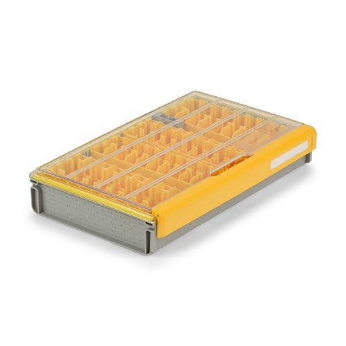 Plano Edge 3700 Lipless Box, Stores 40 Fishing Baits, with Rust-Preventive Rustrictor, Dri-Loc Watertight Seal, WaterWick, Transparent DuraView Lid, Stackable Storage for Crankbaits and More - style: 3700 Lipless