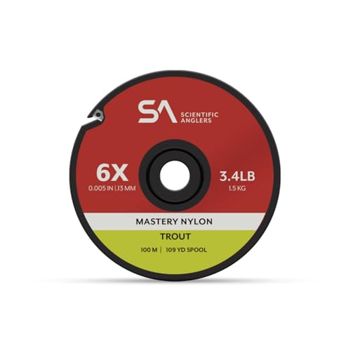 Scientific Anglers Mastery Trout Tippet - size: 6X, style: 100m - Mastery Trout Tippet
