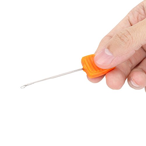 Carp Fishing Bait Needles, Portable Baiting Drill Stringer Hook Needles Set Hair Rigs Making Tool (4Pcs)