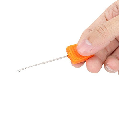 Carp Fishing Bait Needles, Portable Baiting Drill Stringer Hook Needles Set Hair Rigs Making Tool (4Pcs)