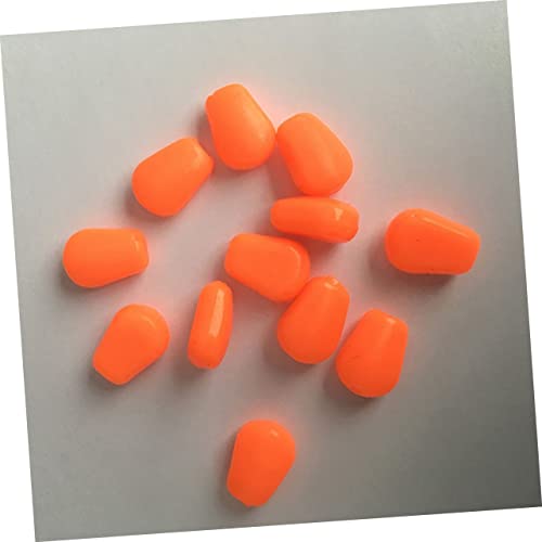 VANZACK 50pcs Carp Fishing Corn Lures Floating Hard Artificial Bait Fake Corn Carp Bait Orange