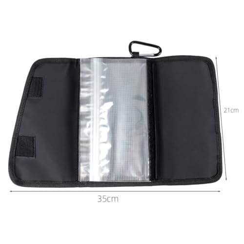 POPETPOP Waterproof Fishing Lure Bag Small Handheld Baits Storage Pouch Anti-Wear Fishing Gear Organizer Outdoor Tackle Binder