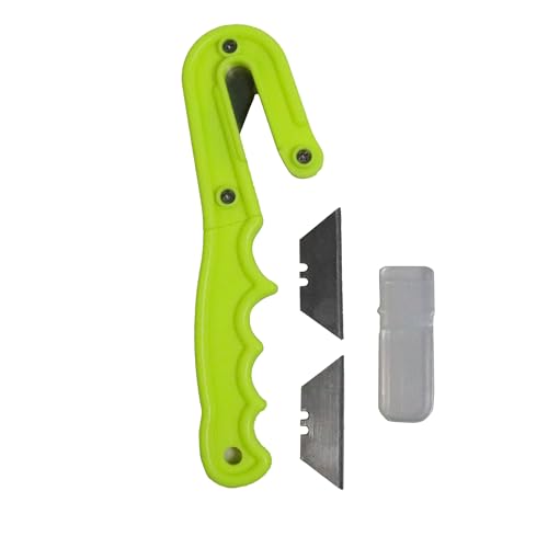 Scuba Choice Diving Line Cutter – 8" Safety Design, Firm Grip Handle, 2 Extra Blades, Waterproof, Compact Tool for Fishing, Spearfishing, Underwater Emergencies