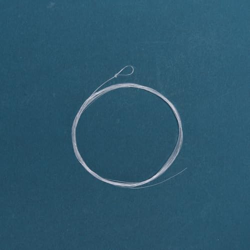 YYKBlueSky 9FT Clear Nylon Tapered Leader, Multiple Sizes 0X-7X (0X 1X 2X 3X 4X 5X 6X 7X) Optional, 5PCS Each for Freshwater Fly Fishing Line - size: 1X