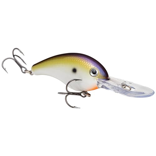 Strike King Strike King Promodel Crankbait S5XD Fishing Lure, 5/8 oz, Unique Curved Bill and Balance - color: TN Shad 2.0