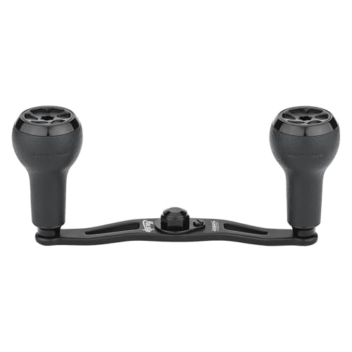 GOMEXUS Non-Slick Power Handle Compatible for Shimano Daiwa Abu Garcia Baitcasting Reel Crank