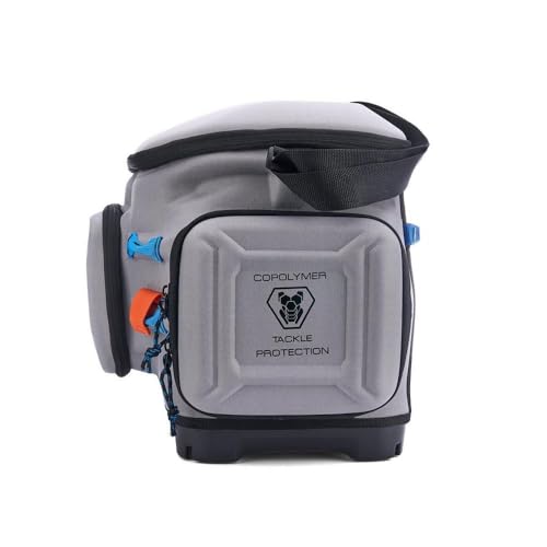 Plano Atlas 3700 Tackle Bag, Premium EVA-Constructed Fishing Tackle Bag, Molded Waterproof Base, Water-Resistant Cell Phone Pocket, Magnetic Tool and Hook Holder - style: Tackle Bag