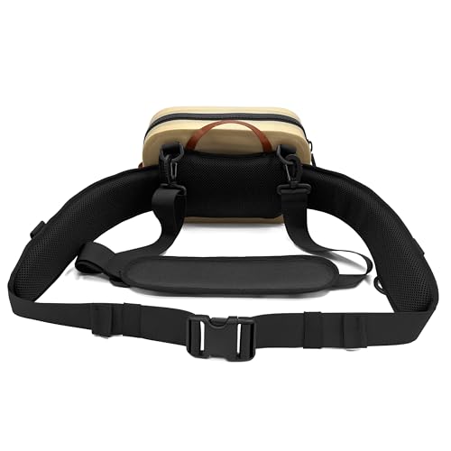 Lehigh Crossing, Waterproof Fishing Waist Pack, Fly Fishing Fanny Pack, Submersible Lumbar Pack (Baige) - color: Baige