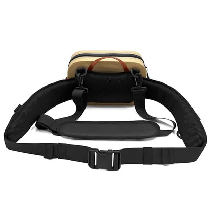 Lehigh Crossing, Waterproof Fishing Waist Pack, Fly Fishing Fanny Pack, Submersible Lumbar Pack (Baige) - color: Baige