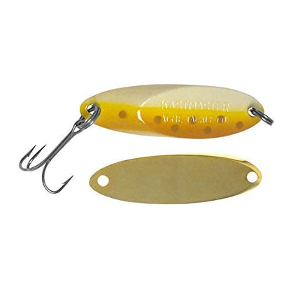 Acme Kastmaster Fishing Lure Hammered Gold 1 Oz - color: Brown Trout, size: 1/2 oz.